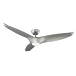 Morpheus III DC Ceiling Fan with Light - Automotive Silver