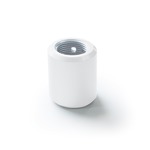 Fan Downrod Coupler - Matte White