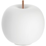 Kushi Portable Table Lamp - Copper / Opal