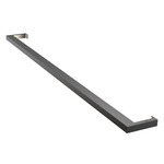 Thin-Line Indirect Wall Light - Satin Black / White Acrylic