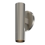 ALC One-Sided Wall Light with Snoot Trim - Satin Nickel