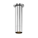 ALC Ceiling Light with Snoot Trim - Polished Chrome