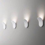 Lik Wall Light - Wrinkled White