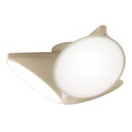 Orchid Ceiling Light - Sand / Opal