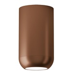 Urban Flush Mount Ceiling Light - Matte Bronze / Opal
