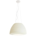 Bell Pendant - White / White