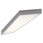 Shatter Flush Mount Ceiling Light - White / White