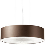 Skin Large LED Pendant - White / Brown / White