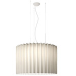 Skirt Acoustic Pendant - White / White