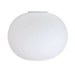 Glo-Ball Ceiling Flush Mount - Gray / Opal