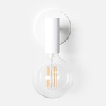 Pipe Wall Light - White