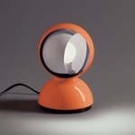 Eclisse Table Lamp - Polished Orange