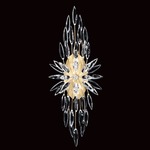 Lily Buds Wall Light - Gold Leaf / Crystal