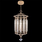 Westminster Pendant - Pale Antique Gold / Crystal