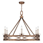 Cienfuegos Ring Chandelier - Antique Bronze