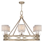 Cienfuegos Ring Chandelier - Soft Gold / Natural Greige