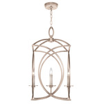 Cienfuegos Concave Chandelier - Weathered Greige Patina