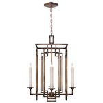 Cienfuegos Cage Chandelier - Antique Bronze