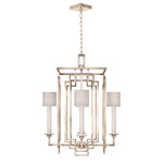 Cienfuegos Cage Chandelier - Weathered Greige Patina / Natural Greige