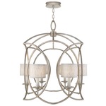 Cienfuegos Concave Chandelier - Weathered Greige Patina / Natural Greige