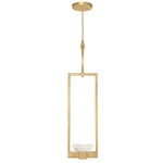 Delphi Drop Light - Gold Leaf