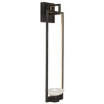 Delphi Tall Wall Sconce - Black