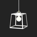 Frame Pendant - White