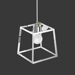 Frame Pendant - Chrome