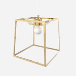 Frame Pendant - Brass