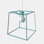 Frame Pendant - Aqua