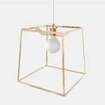 Frame Pendant - Brass
