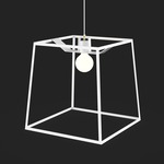 Frame Pendant - White