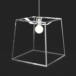 Frame Pendant - Chrome