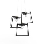 Frame Cluster Pendant - Black