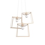 Frame Cluster Pendant - Sand