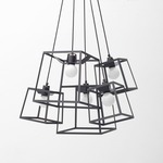 Frame Cluster Pendant - Black
