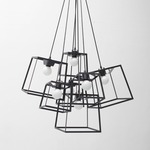 Frame Cluster Pendant - Black