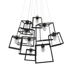 Frame Cluster Pendant - Black