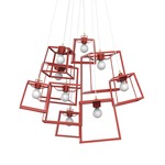 Frame Cluster Pendant - Tomato
