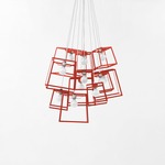 Frame Cluster Pendant - Tomato