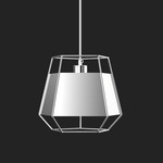 Cinque Pendant - Chrome