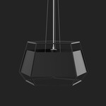 Cinque Pendant - Black