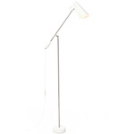 Birdy Floor Lamp - White / Steel