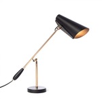 Birdy Table Lamp - Black / Brass