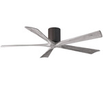 Irene Hugger Ceiling Fan - Textured Bronze / Barn Wood Tone