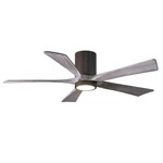 Irene Hugger Ceiling Fan - Textured Bronze / Barn Wood Tone
