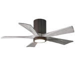 Irene Hugger Ceiling Fan - Textured Bronze / Barn Wood Tone