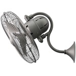 Laura Wall Fan - Brushed Nickel