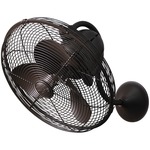 Laura Wall Fan - Textured Bronze