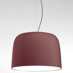 Djembe Pendant - Black / Red